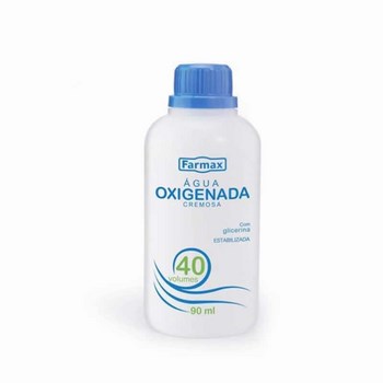 Agua Oxigenada 40 volume 90ml Farmax