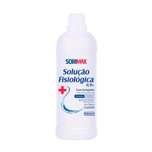 Solucao Fisiologica 240ml Farmax