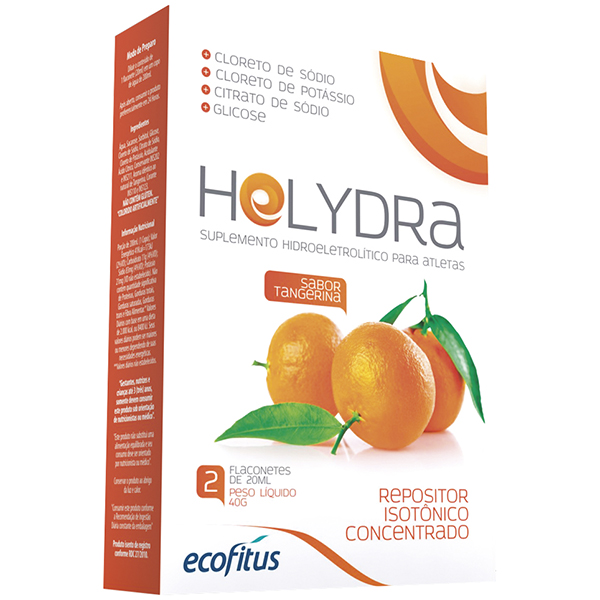 Helydra Frutas Tangerina 2 Flaconete De 20ml