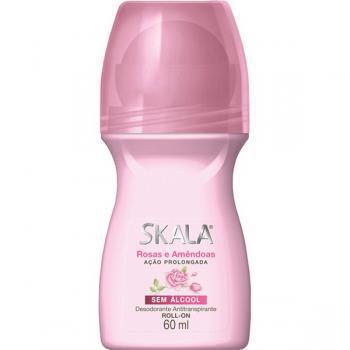 Desodorante Roll-on Skala Rosas e Amendoas 60ml