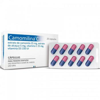 Camomilina C com 20 Capsulas