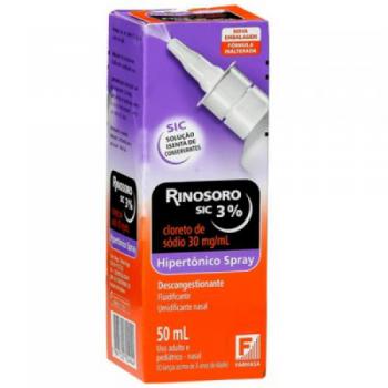 Rinosoro SIC 3% Spray Nasal 50ml