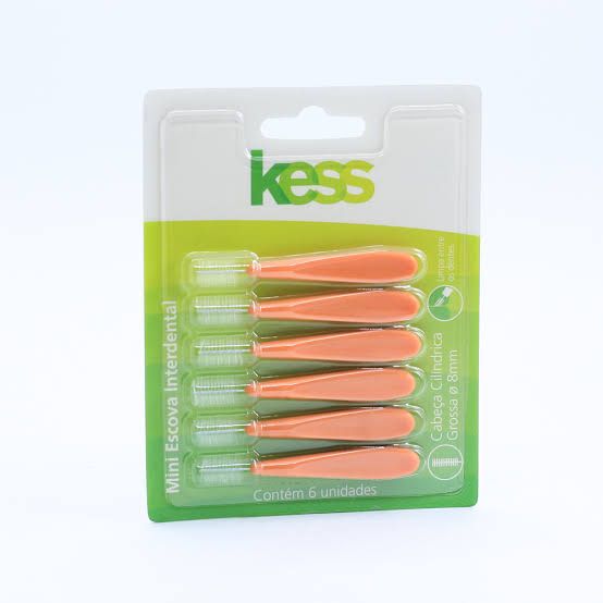 Escova Dental Kess Interdental Grossa 6 unidades