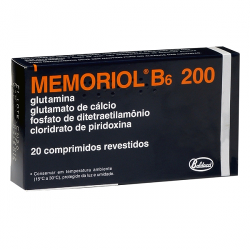 Memoriol B6 200mg 20 Comprimidos