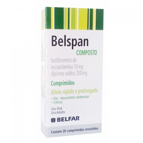 Belspan Composto c/ 20 Comprimidos