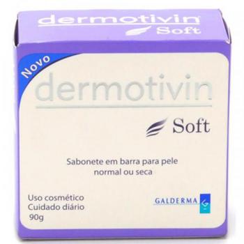 Sabonete Facial Galderma Dermotivin Soft barra, 90g