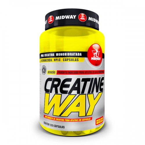 Creatine Way Midway Labs - 120 Cápsulas