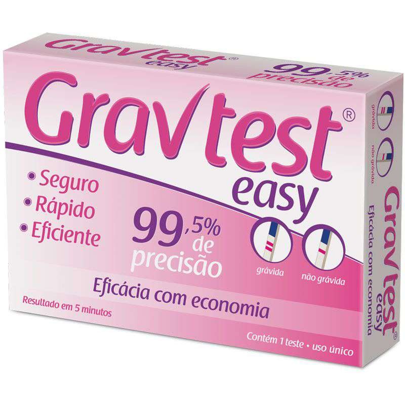 Teste de gravidez GravTest Easy