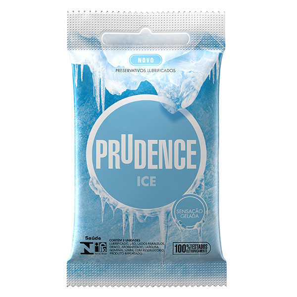 PRESERV PRUDENCE ICE SENSACAO GELADA 3UN