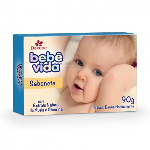 Sabonete Infantil Davene Bebe Vida 90g