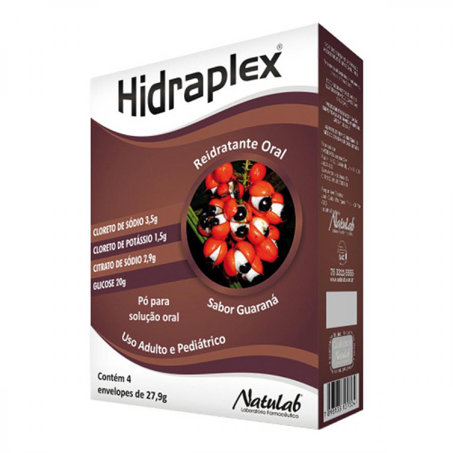 Hidraplex Sabor Guarana em Po com 4 envelopes de 27, 9g