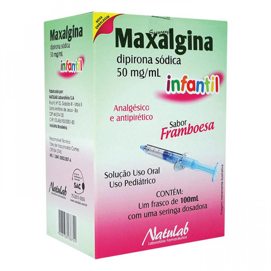 Maxalgina Solucao Oral 50mg 100mL