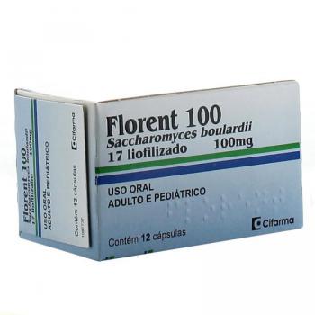 Florent 100mg com 12 capsulas