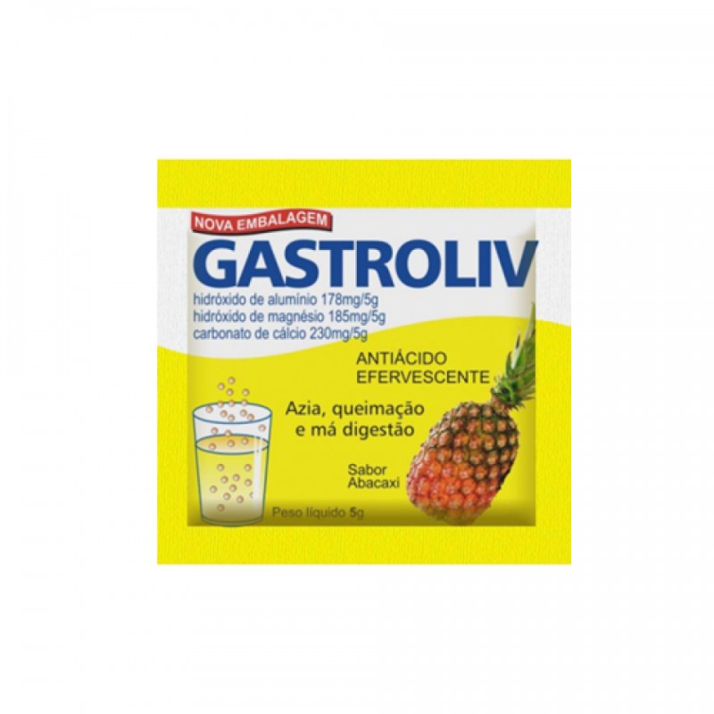 Gastroliv Sabor Abacaxi com 1 Envelope 5g