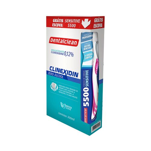 Clinexidin Antiseptico Bucal Zero Alcool 300ml