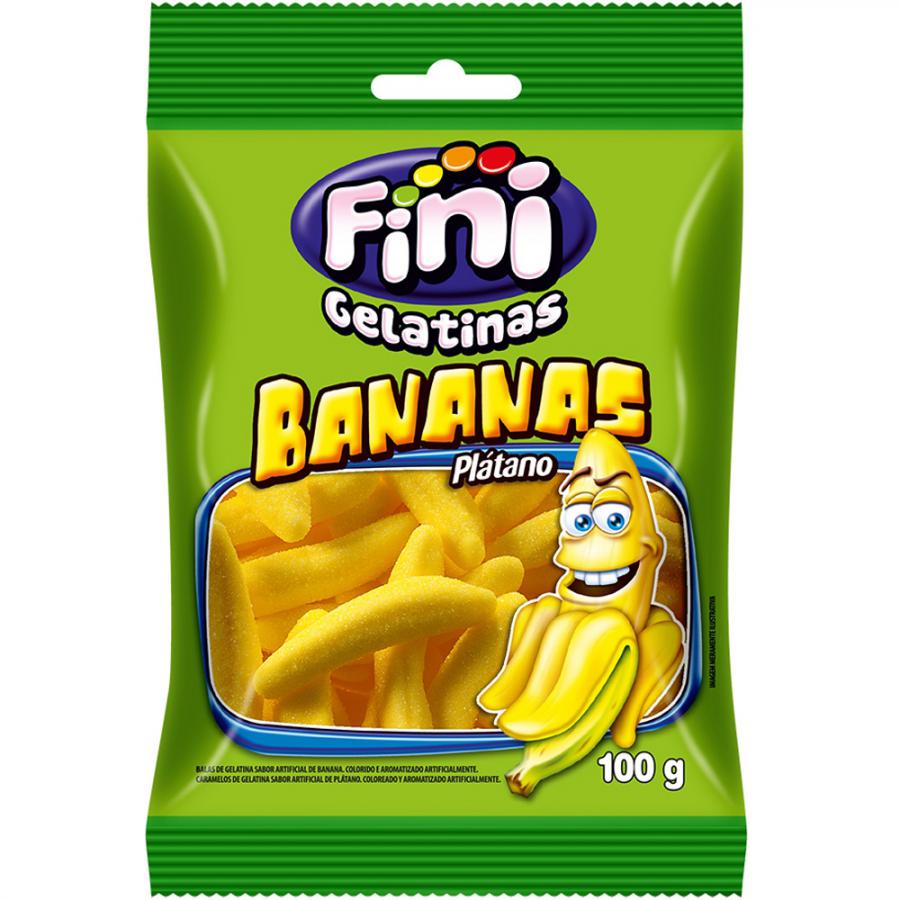 Bala Fini Bananas 100g