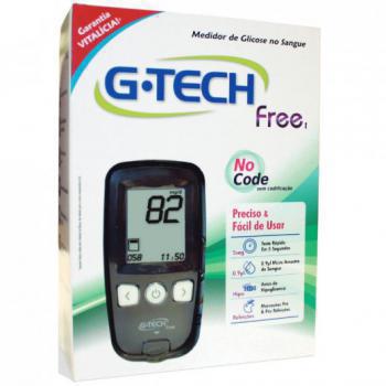 Kit Medidor de Glicose G-Tech Free