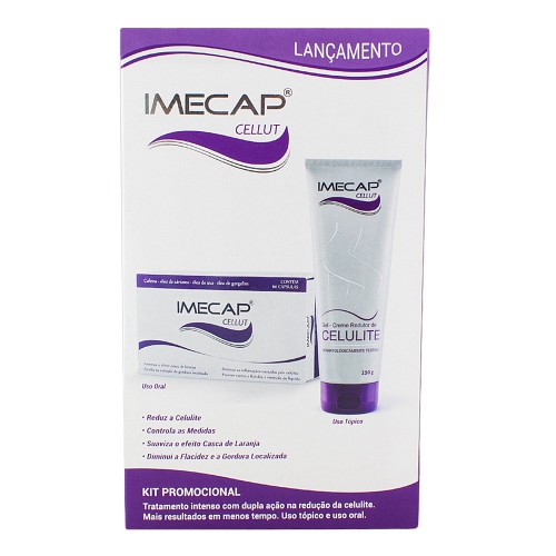 Kit Imecap Cellut com Gel Creme + 60 Capsulas