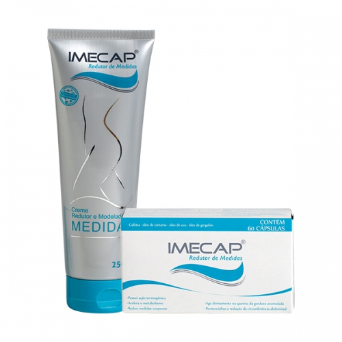 Kit Imecap Redutor de Medidas Creme + 60 caps