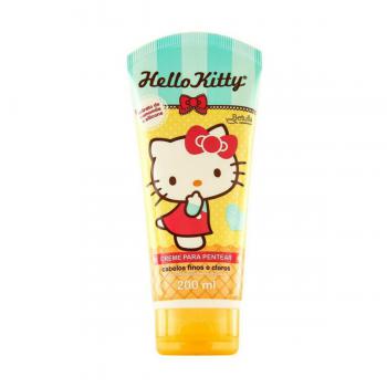 Creme Para Pentear Hello Kitty Cabelos Finos e Claros 200Ml