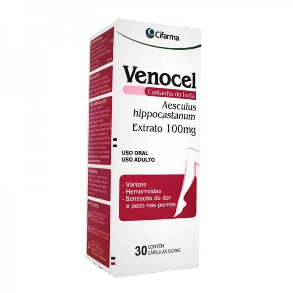 Venocel 100mg com 60 Comprimidos