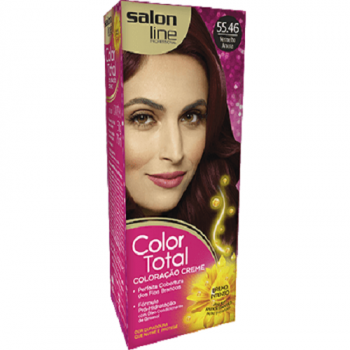 Tintura Salon Line Color Total 55.46 Vermelho Amora