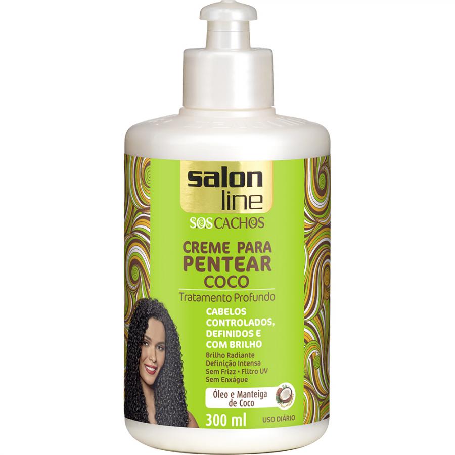 SALON LINE S.O.S COCO CREME PENT 300ML