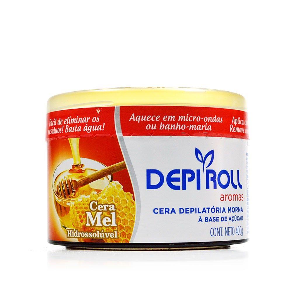 DEPIL DEPI-ROLL CERA MEL QT 400GR