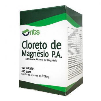 Cloreto De Magnésio Nts 625mg 60 Cápsulas