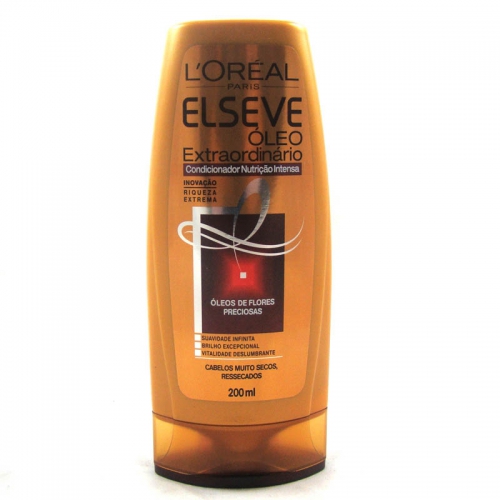 Condicionador Elseve Óleo Extraordinário Nutrição Intensa 200ml