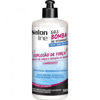 Creme Para Pentear Salon Line Bomba 500ML