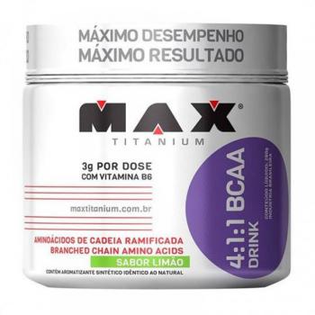 BCAA Drink Max Titanium Sabor Limão 280g