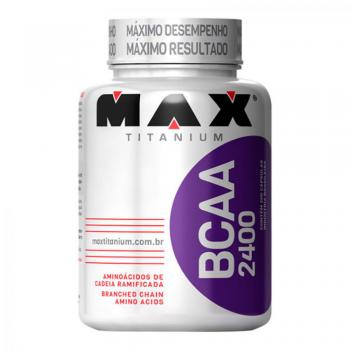 Bcaa 2400 Max Titanium 200 Cápsulas