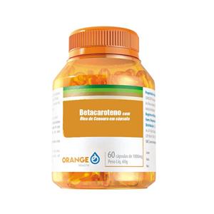 Óleo de Betacaroteno Orange 60 caps