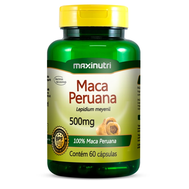 MACA PERUANA+ACEROLA 500 MG C/60 CAPS