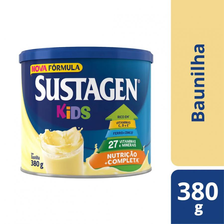 Suplemento Alimentar Sustagen Kids Baunilha 380g