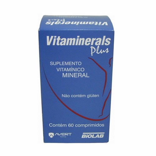 VITAMINERALS PLUS CPR.C/60