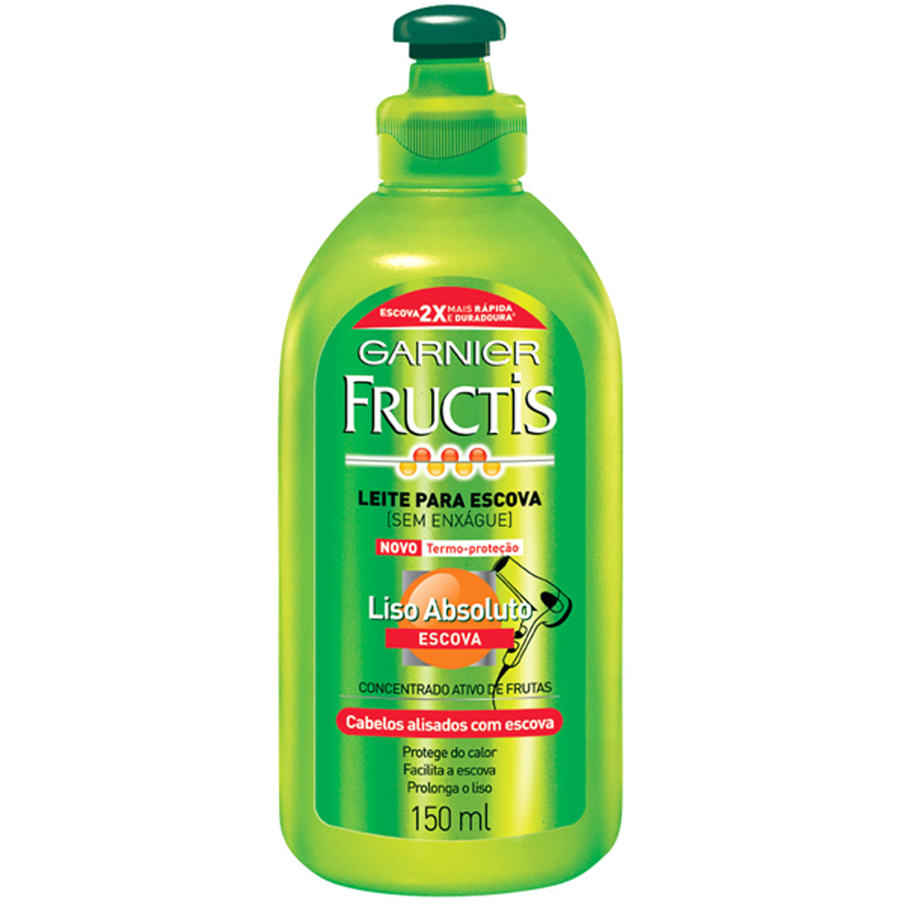 Leite Silicone Fructis Liso Absoluto 150ml