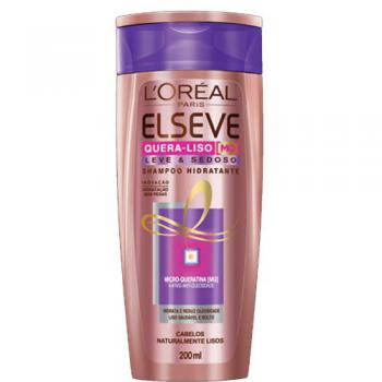 Shampoo Elseve Quera-Liso Leve e Sedoso 200ml