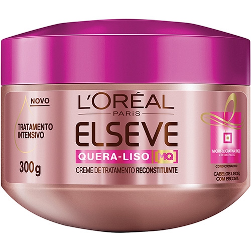 Creme Tratamento Elseve Quera-Liso 300g