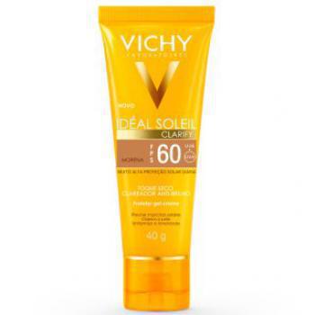 Protetor Solar Facial Ideal Soleil Clarify Cor Morena FPS60