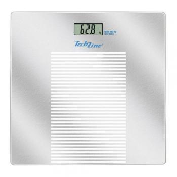 Balança Digital Techline Tecsilver Vidro  até 150 Kg