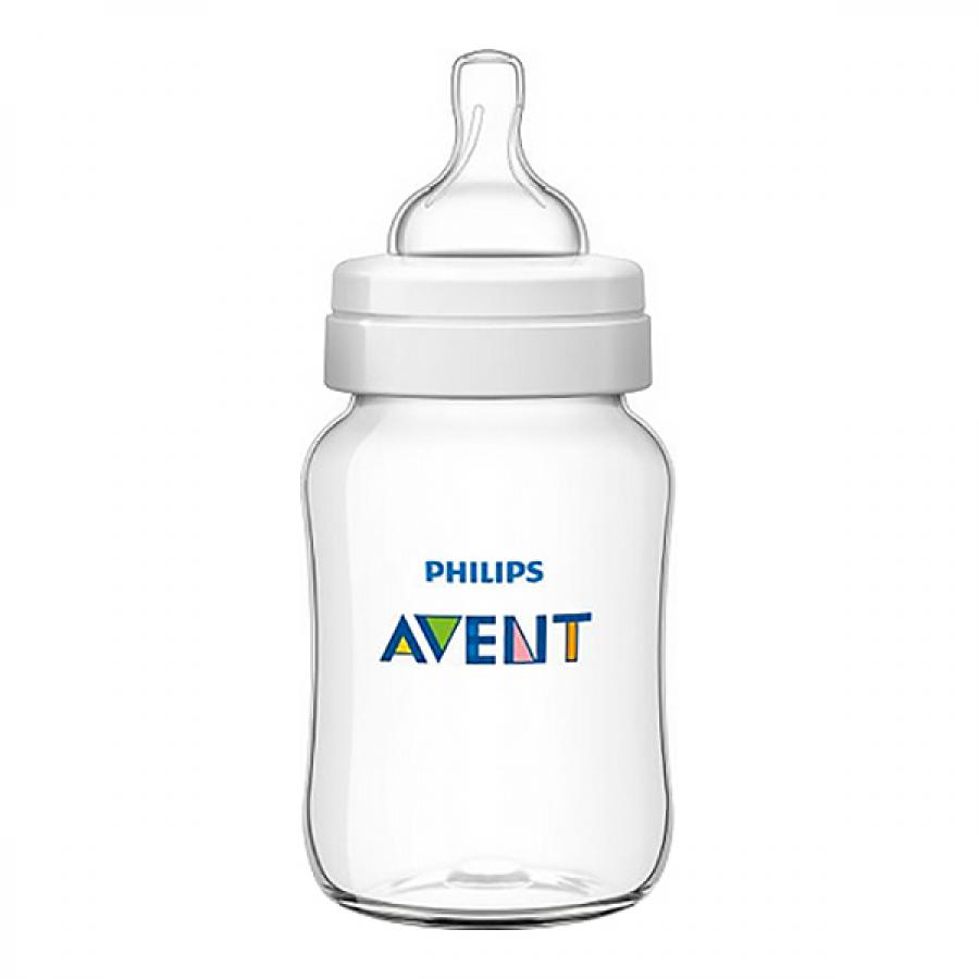 MAMADEIRA AVENT CLASSICA TRANSPARENTE 260ML