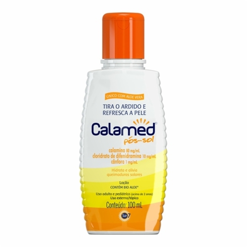 Locao Pos-sol Calamed 100ml